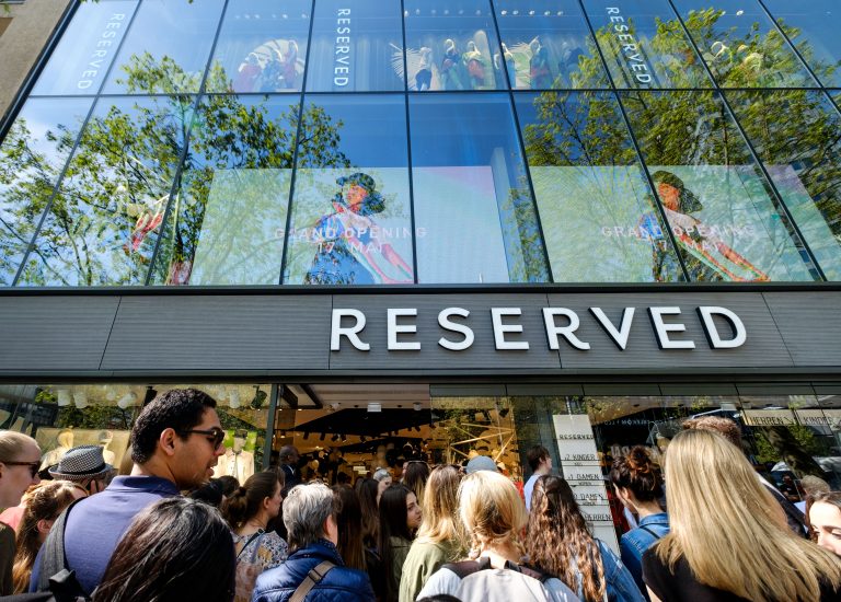 Reserved Store Opening, Berlin, Tauentzienstr 18, am 17.05.17. Foto: Thomas Lohnes / getty images