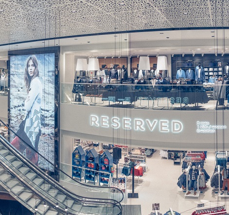 The largest ever RESERVED store on the anniversary of the debut in Germany.