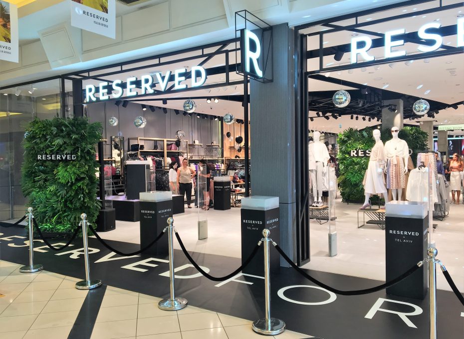 Reserved has made a debut on the Israeli market