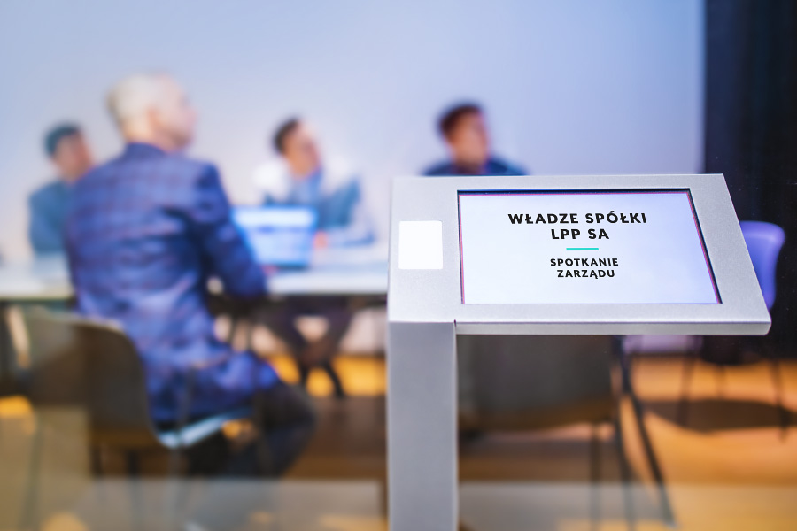 LPP SA – Relacje Inwestorskie – Władze spółki – Spotkanie zarządu