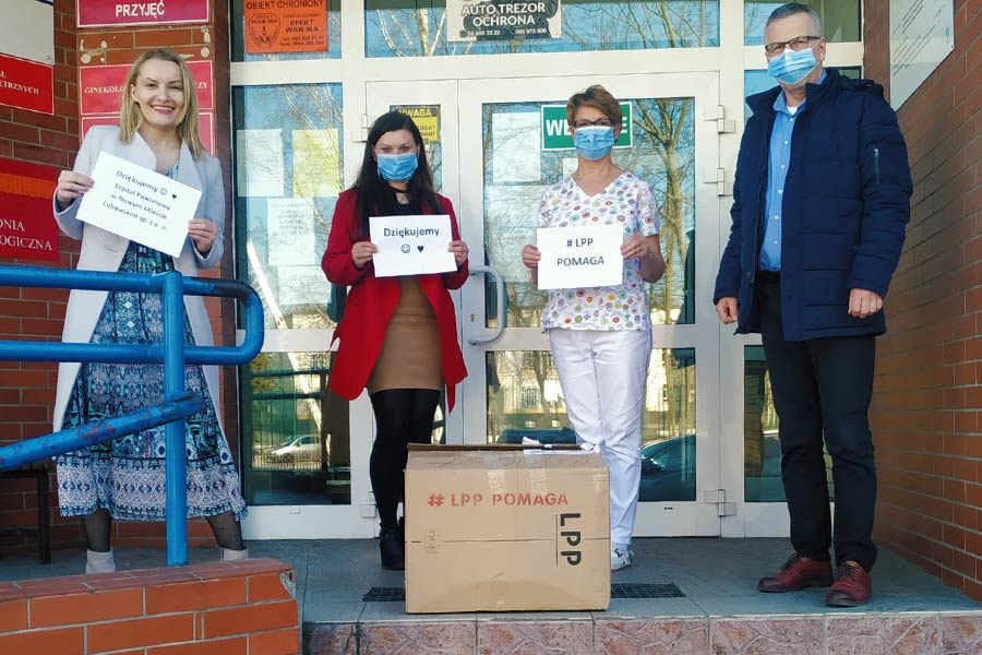 LPP has already donated over a quarter of a million masks to medical facilities