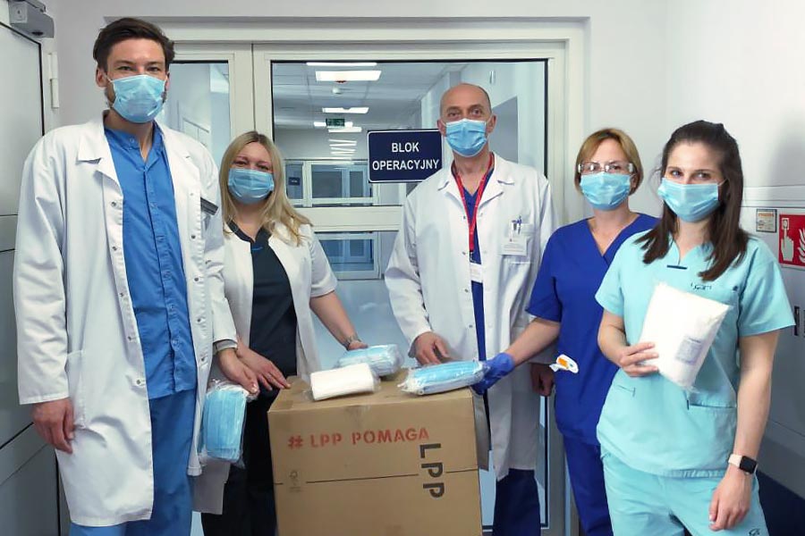 Half a million masks for medical facilities in 6 weeks