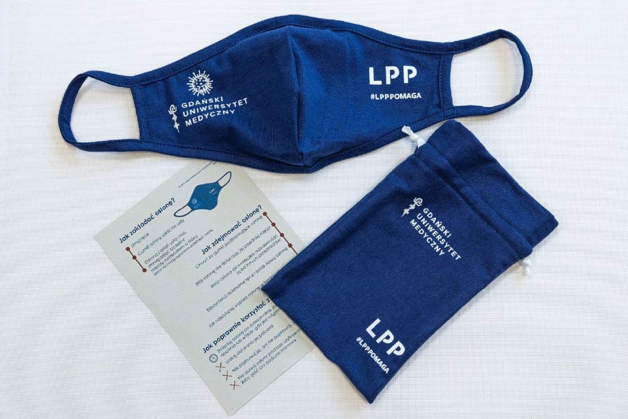 LPP supports the Medical University of Gdańsk in the fight against the epidemic