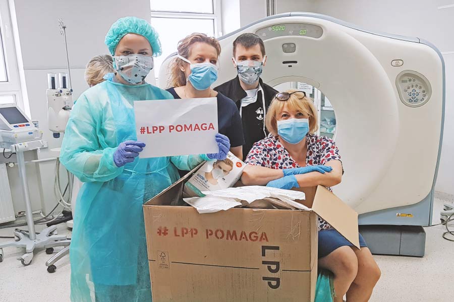LPP has supported over 300 facilities. The value of charitable aid amounts to nearly PLN 5.7 million