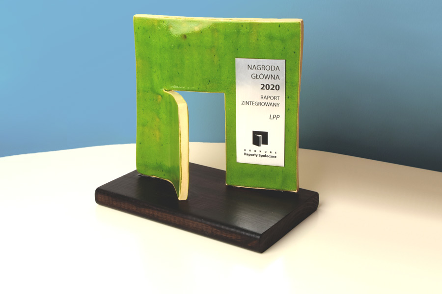 LPP’s Integrated Report awarded the main prize in the 2020 Social Reports Competition  for the second time in a row