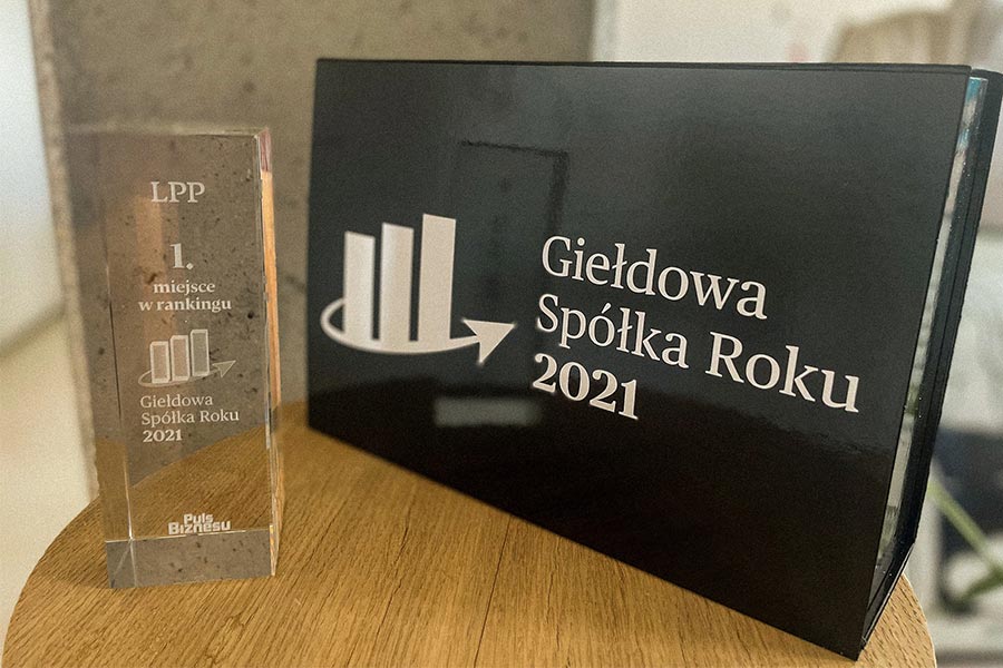 LPP hailed the best listed company of 2021 in the PULS BIZNESU ranking