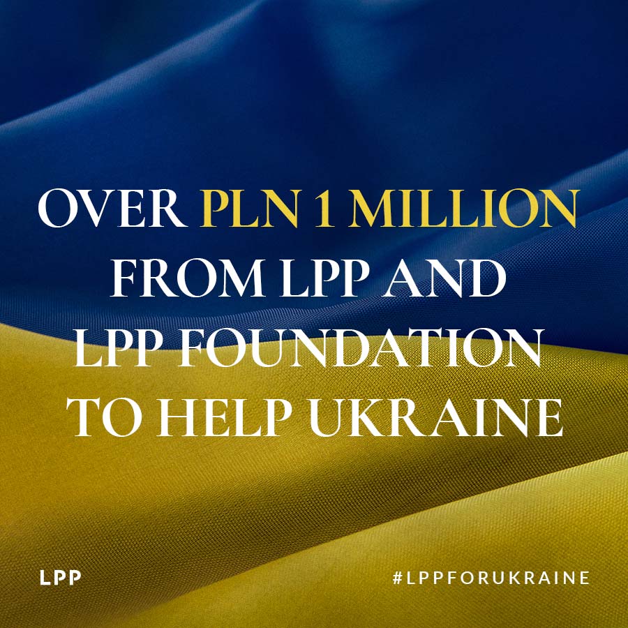 lpp sa lpp ukrainie ponad 1 mln zl od lpp i fundacji lpp na pomoc ukrainie post image 900x900px 96ppi en
