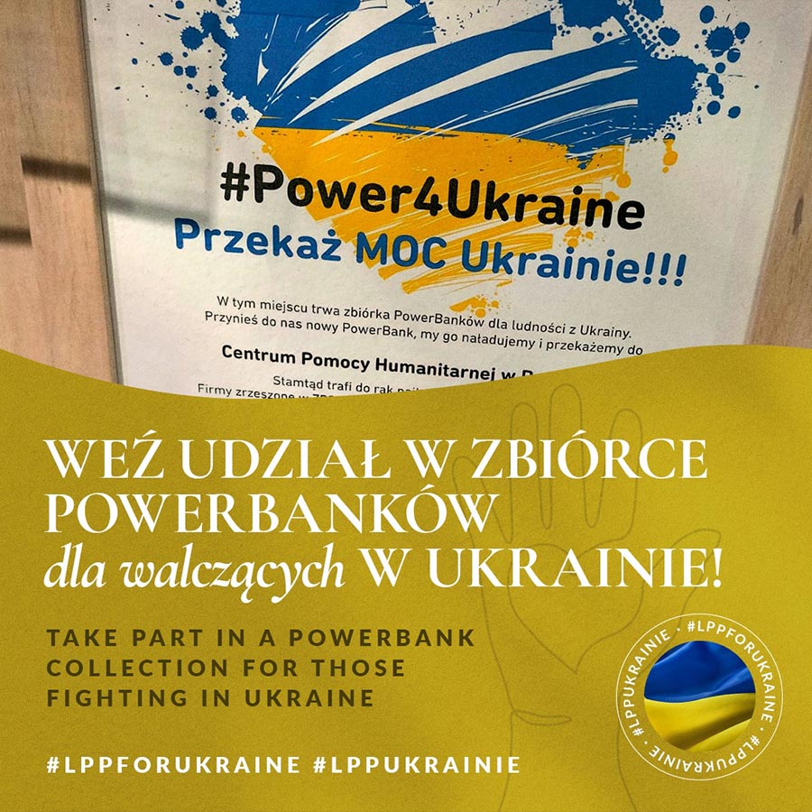 lpp sa wez udzial w zbiorce powerbankow dla walczacych w ukrainie 900x900px 96ppi
