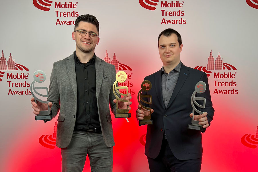 Aplikacja Sinsay z dwiema statuetkami Mobile Trends Awards