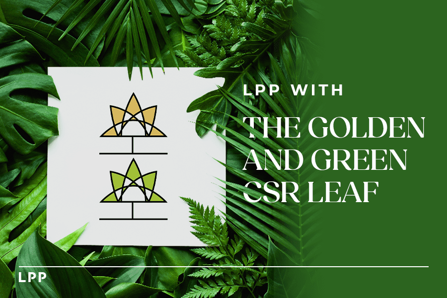 LPP awarded the Golden and Green CSR Leaf awards