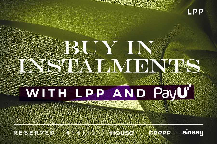 Online installments with PayU available for customers of LPP online stores