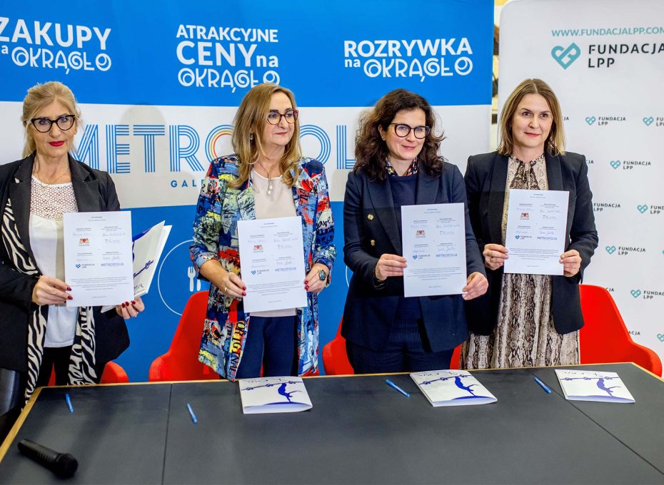 The LPP Foundation, the City of Gdańsk and the FOSA Foundation create a support point for young people at Metropolia shopping mall in Gdańsk