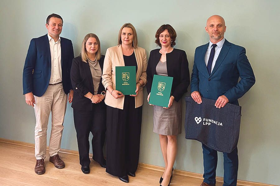 Działania w obrębie obiektów magazynowych LPP